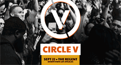 Desktop Screenshot of circlev.com